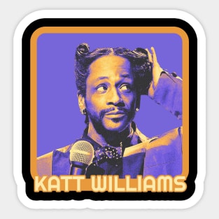 Katt Williams vintage retro style Sticker